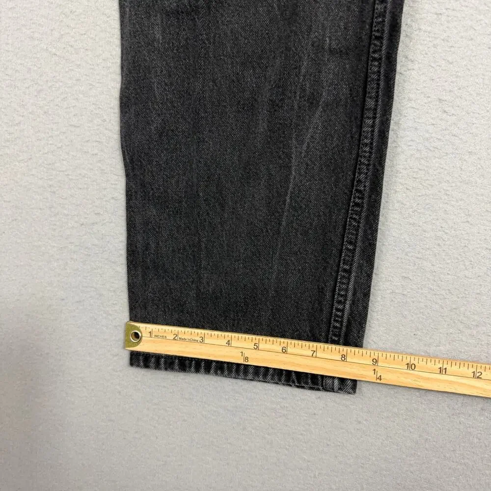 Vintage Levis 550 Relaxed Fit Jeans Men's 38x34 (Fits 36x33) Black y2k 2008